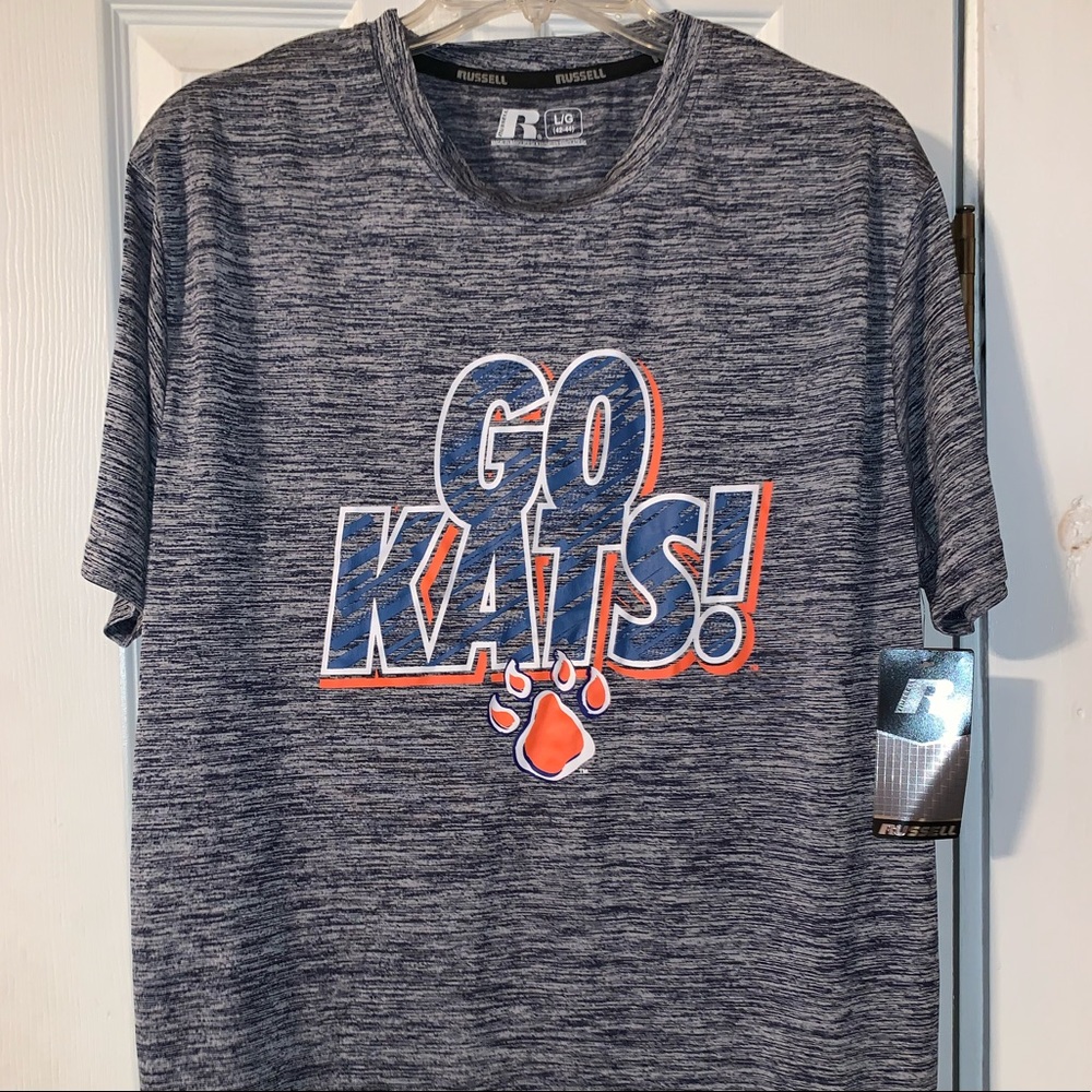 🐻 🐈‍⬛ Sam Houston State Bearkats GO KATS! Training Tee🐻🐈‍⬛ NWT
